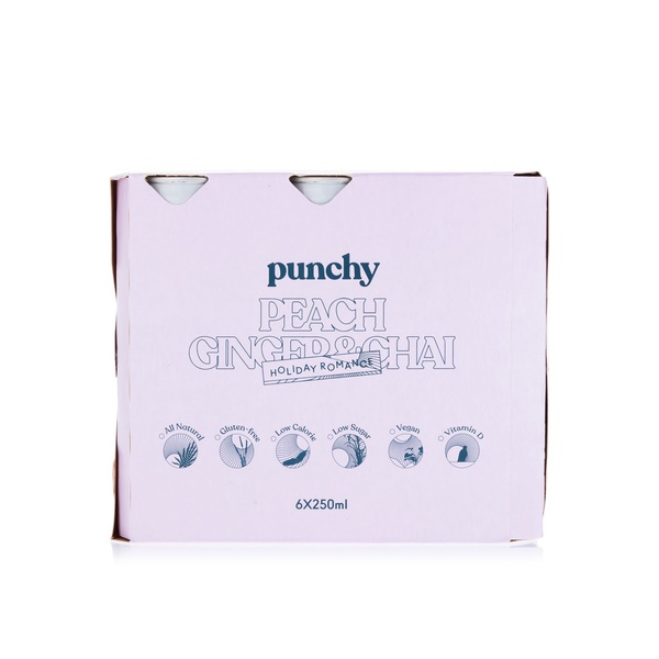 Punchy Peach, Ginger and Chai 250ml