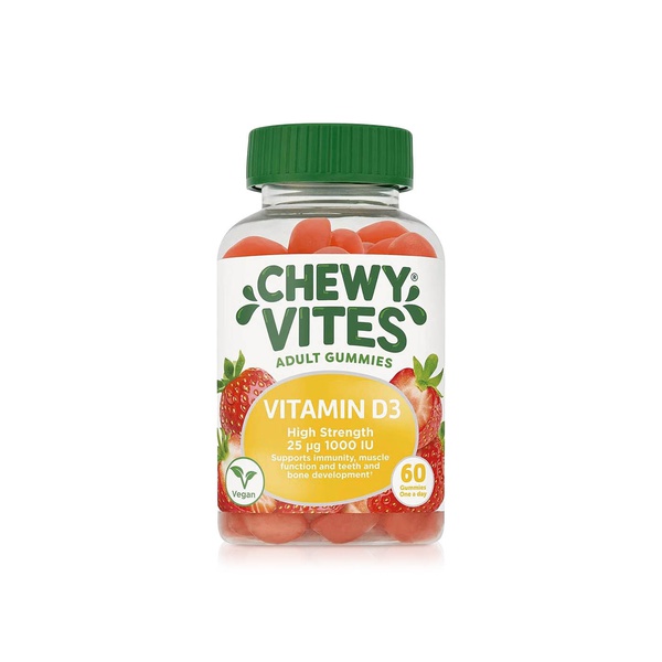 Chewy Vites Vitamin D3 1000iu Extra Strength Gummies x 60