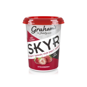 Graham's Skyr High Protein Strawberry Icelandic Style Yoghurt 450g