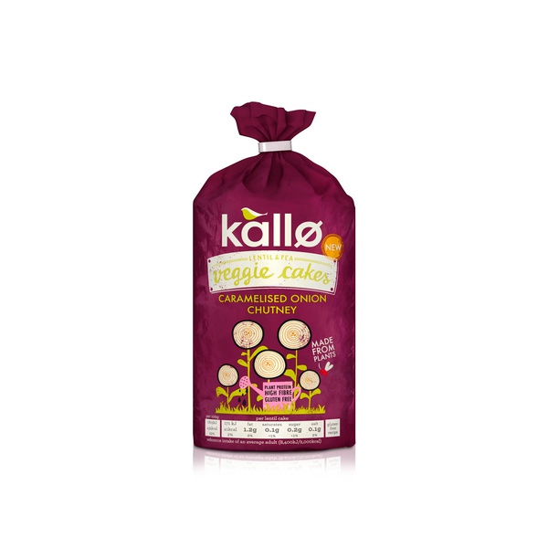 Kallo Caramelised Onion Veggie Cakes 122g