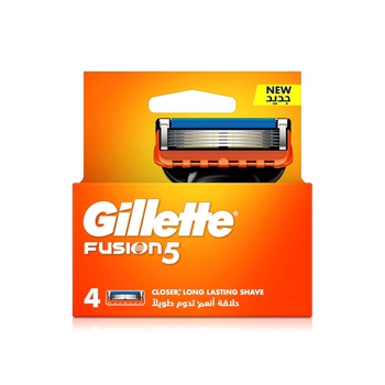 Gillette Fusion Men's Razor Blade Refills 4pcs
