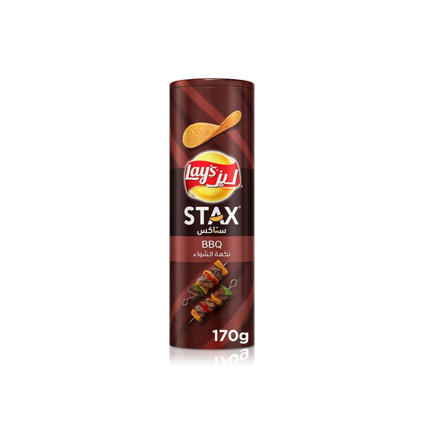 Lay's Stax BBQ Potato Crisps 170g