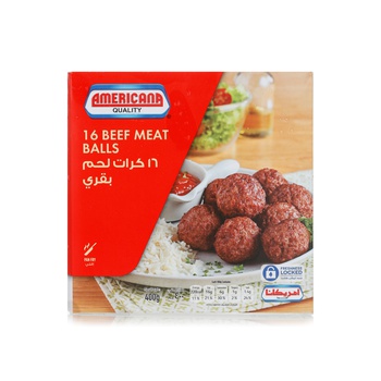 Americana Frozen Beef Meat Balls X 16