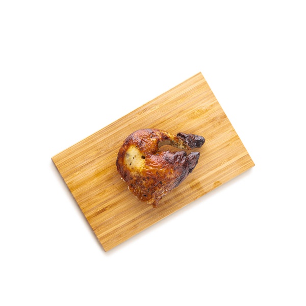 Roast Chicken with Garlic and Lemon Quarter