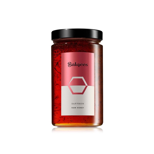 Balqees Saffron Raw Honey 1kg