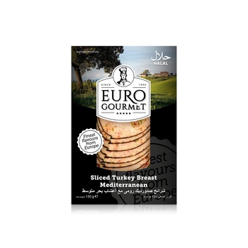 Euro Gourmet Sliced Turkey Breast Mediterranean 130g