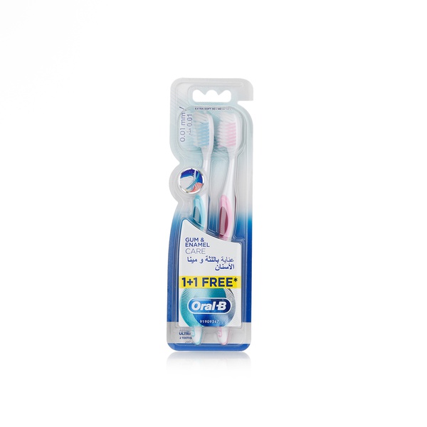 Oral-B Enamel Care Toothbrush 2pieces Value Pack