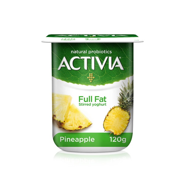 Activia Pineapple Yoghurt Full Fat 120g