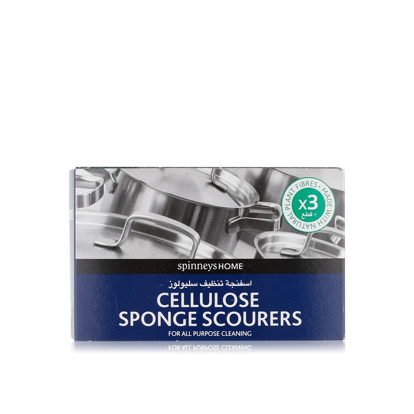Spinneyshome Cellulose Sponge Scourers x 3