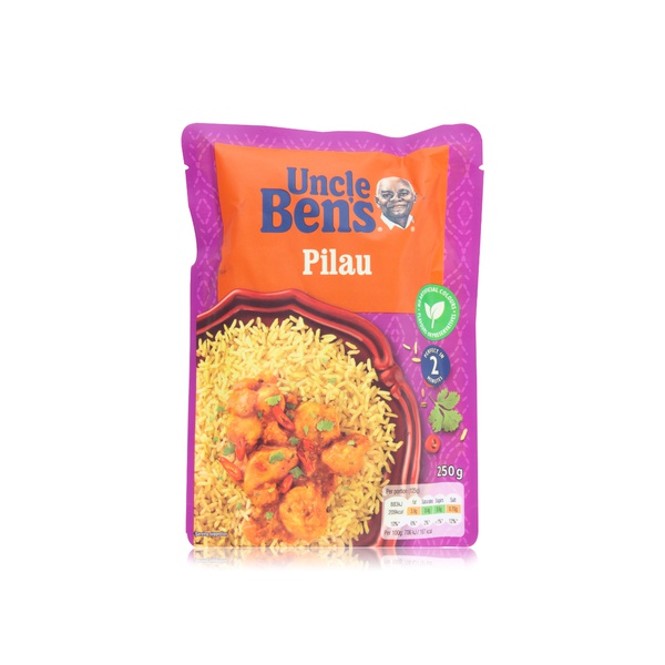 Buy Uncle Bens pilau rice 250g in UAE