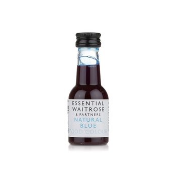 Waitrose Natural Blue Food Colouring 38ml
