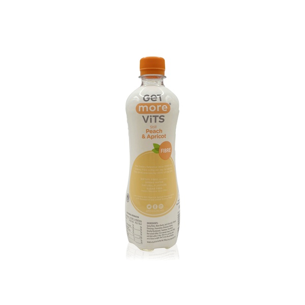 Get More Vits Peach and Apricot Fibre Drink 500ml