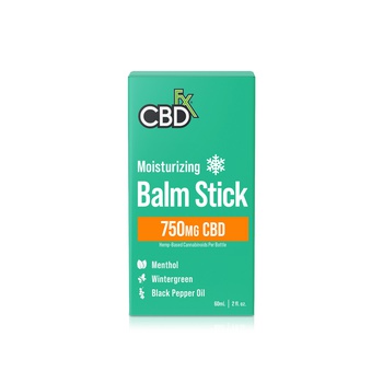 CBDFx 750mg CBD balm stick muscle and joint 60ml