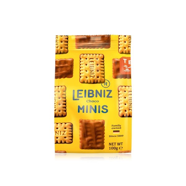 Buy Bahlsen Leibniz mini choco biscuits 100g in UAE