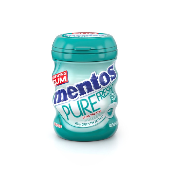 Mentos Pure Fresh Wintergreen Chewing Gum 56g
