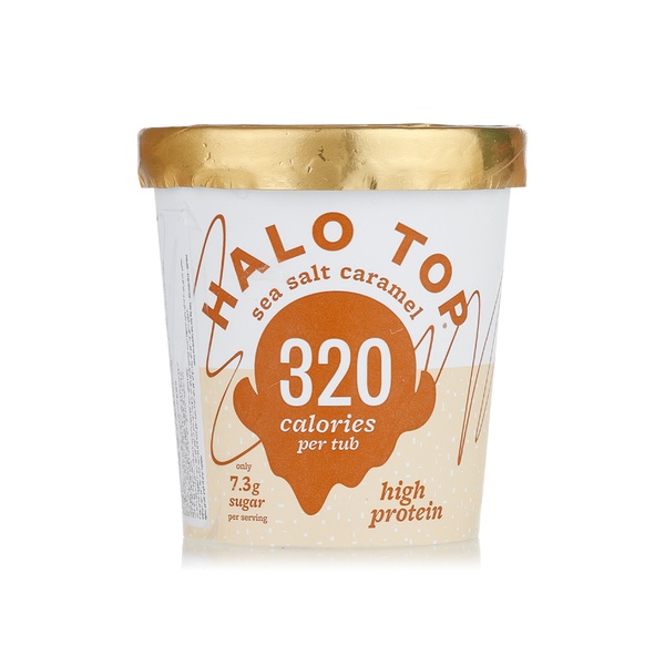 Halo Top Sea Salt Caramel Ice Cream 473Ml