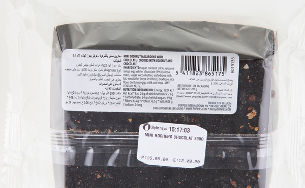 Biscuits De Pauline Mini Chocolate Rochers 200g