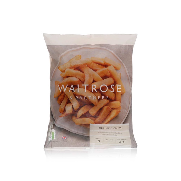 اشتري Waitrose frozen chunky oven chips 1kg في الامارات