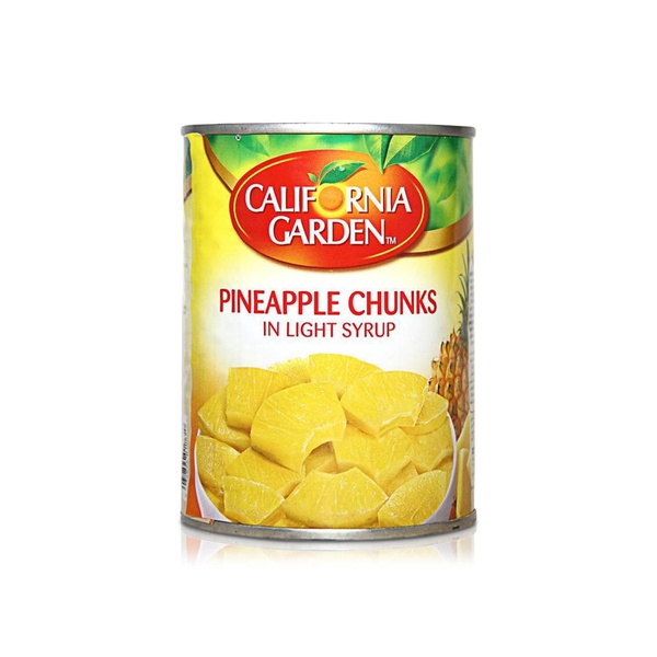 اشتري California Garden pineapple chunks in syrup 565g في الامارات