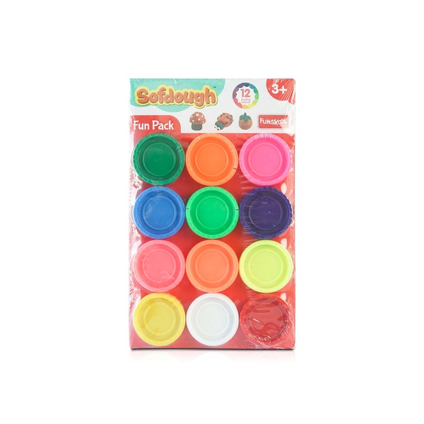 Funskool Sofdough Fun Pack 12 Colours