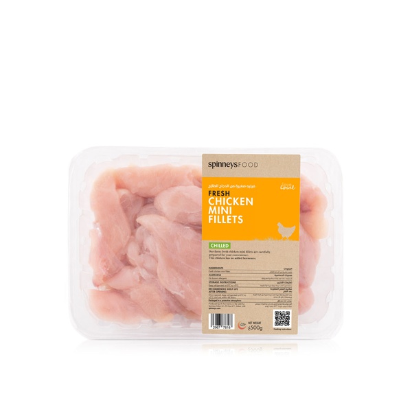 Spinneysfood Fresh Chicken Mini Fillets 500g