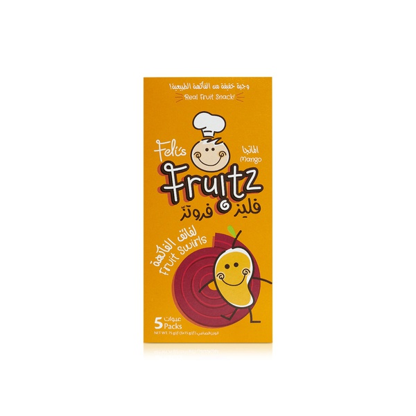 Felis Fruitz Mango Fruit Swirls x 5 75g