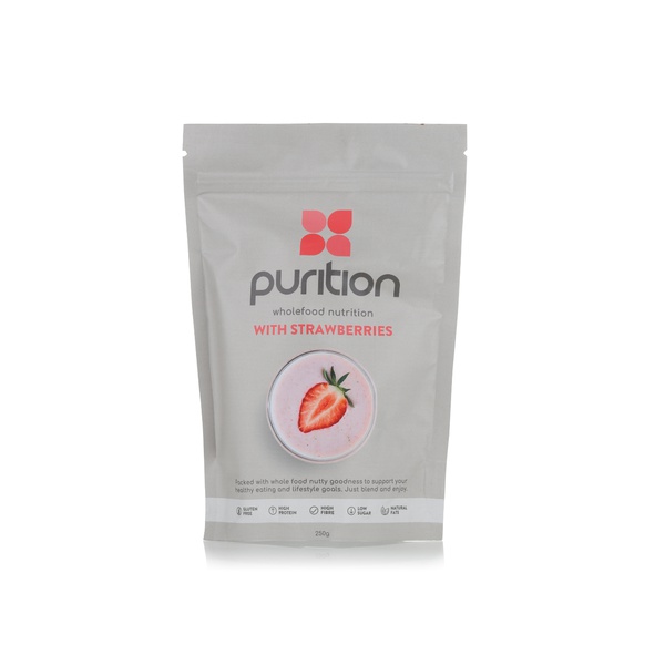 اشتري Purition wholefood nutrition with strawberries 250g في الامارات