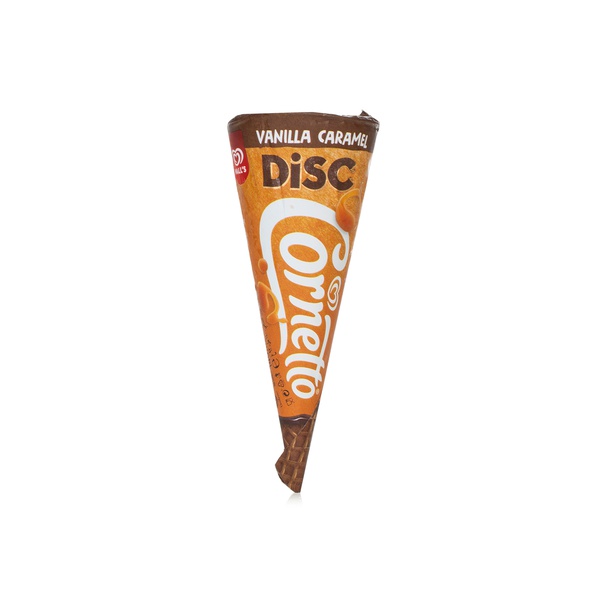 Buy Cornetto Disc vanilla caramel 140ml in UAE