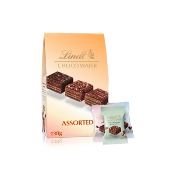 Lindt Choco Wafer Assorted 10 Pack 138g