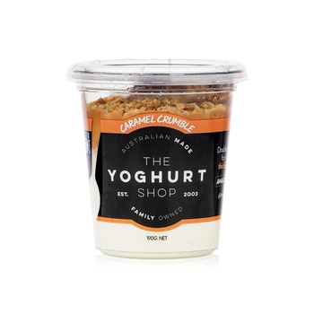 The Yoghurt Shop Caramel Crumble 190g