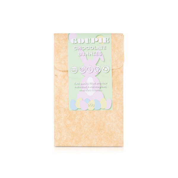 Goupie Vegan Chocolate Bunnies 60g