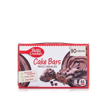 Betty Crocker Triple Chocolate Cake Bars 25g x 4