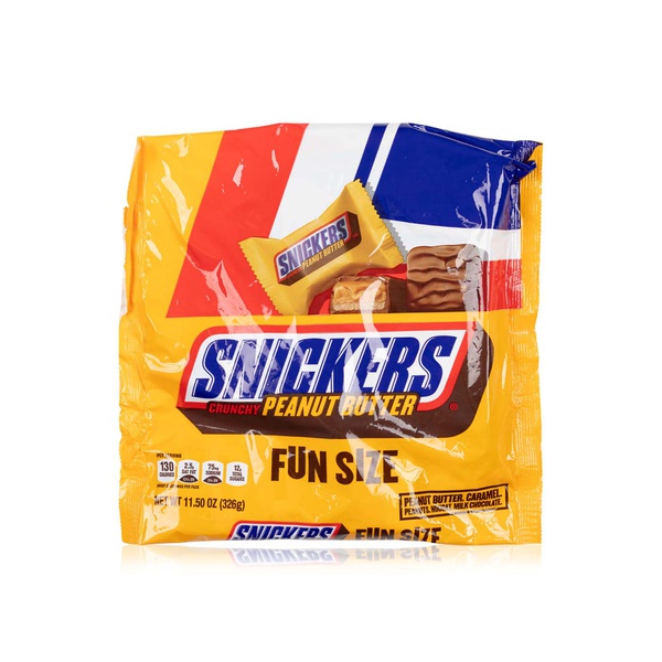 Snickers Peanut Butter Squares Halloween Fun Size 326g