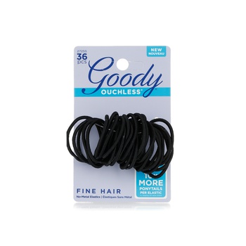 Goody Ouchless2mmhair Elastics x 36
