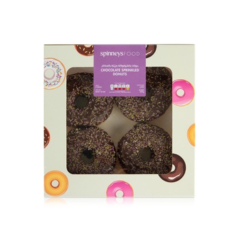 Spinneysfood Chocolate Sprinkle Donuts 75g