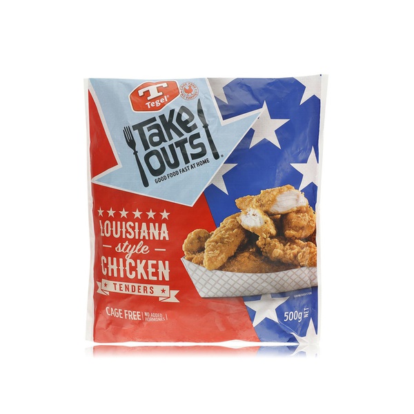 Buy Tegel Louisiana style chicken tenders 500g in UAE