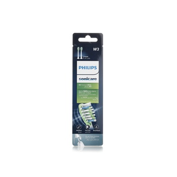 Philips Sonicare W3 Premium White Electric Toothbrush Heads x 2