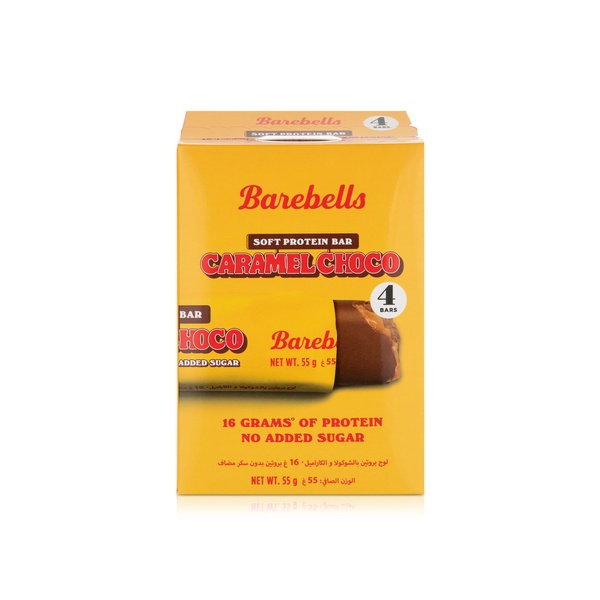 Barebells Protein Bar Caramel Choco 55g x 4