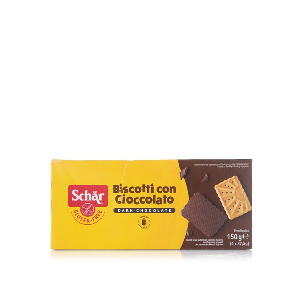 اشتري Schar gluten free biscotti con cioccolato biscuits 150g في الامارات