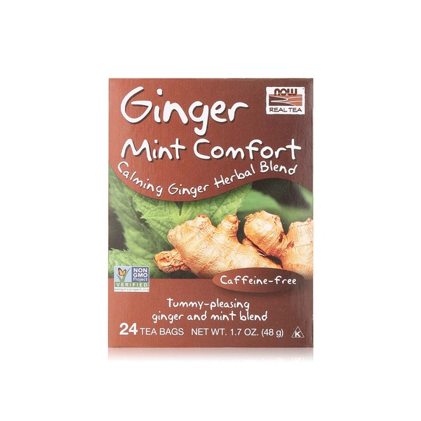 اشتري Now queeze ease caffeine free ginger herbal tea x24 في الامارات