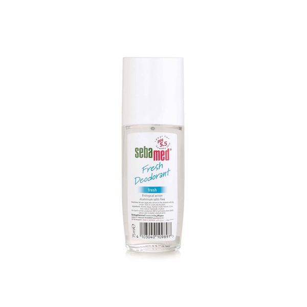 اشتري Sebamed deodorant spray fresh unisex 75ml في الامارات