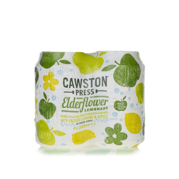 Cawston Press Elderflower Lemonade 330ml x 4