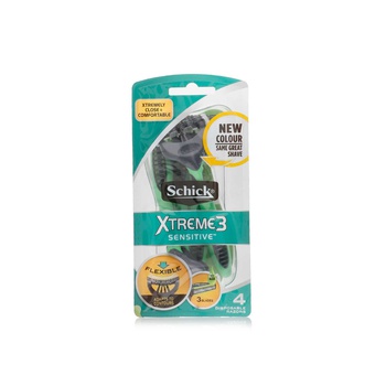 Schick Xtreme3 Sensitive Razors x 4