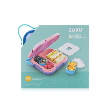 Zoku Neat Bento with Freezer Pack Blue