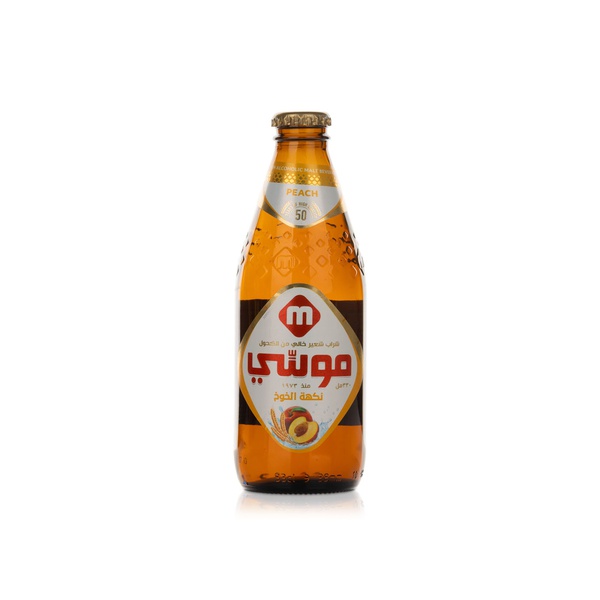 Moussy Non-Alcoholic Malt Beverage Peach 330ml
