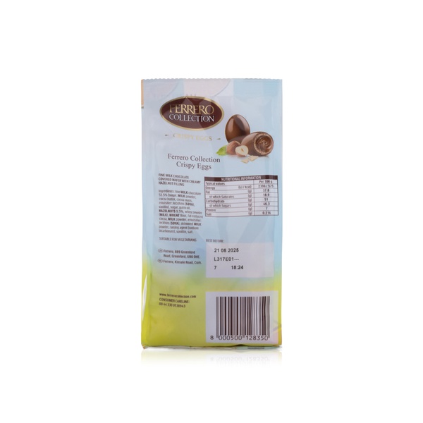 Ferrero Rocher Hazelnut Mini Crispy Eggs x 10 100g