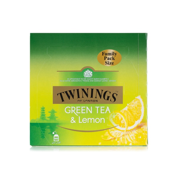 Twinings green tea and lemon 100s 160g - Spinneys UAE