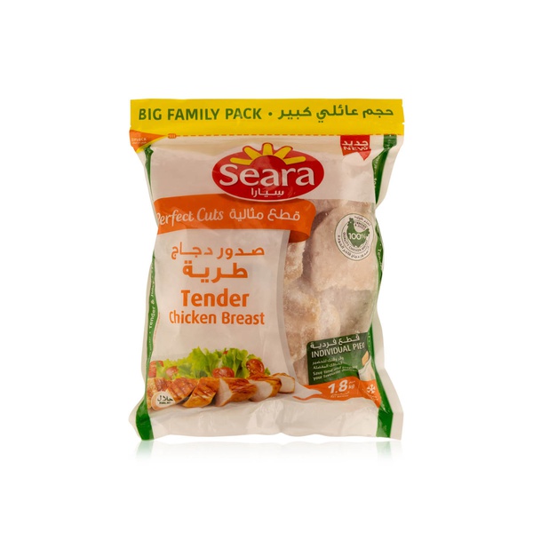 Buy Seara tender chicken breast cuts 1.8kg in UAE