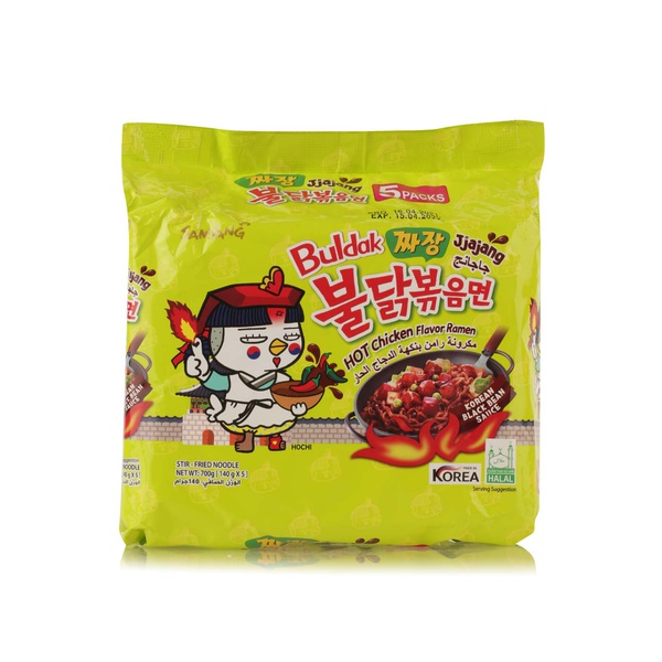 Buy Samyang Jjajang hot chicken instant ramen 140g in UAE