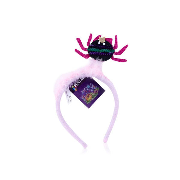 Premier Headband Pink Spider